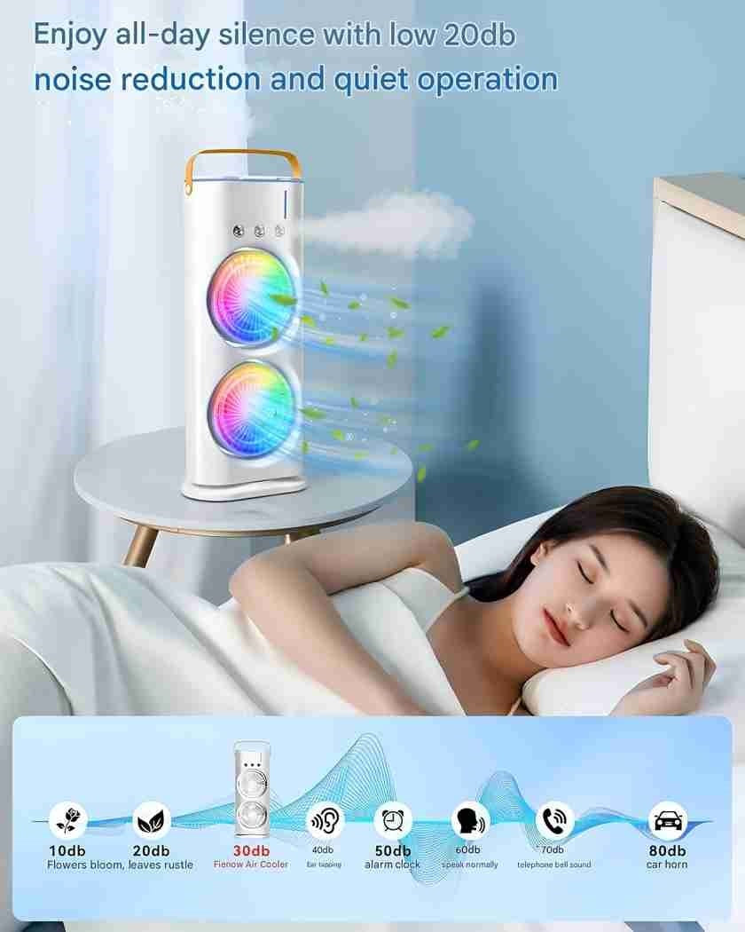Cooler Fan cum AC | Rechargeable | Portable