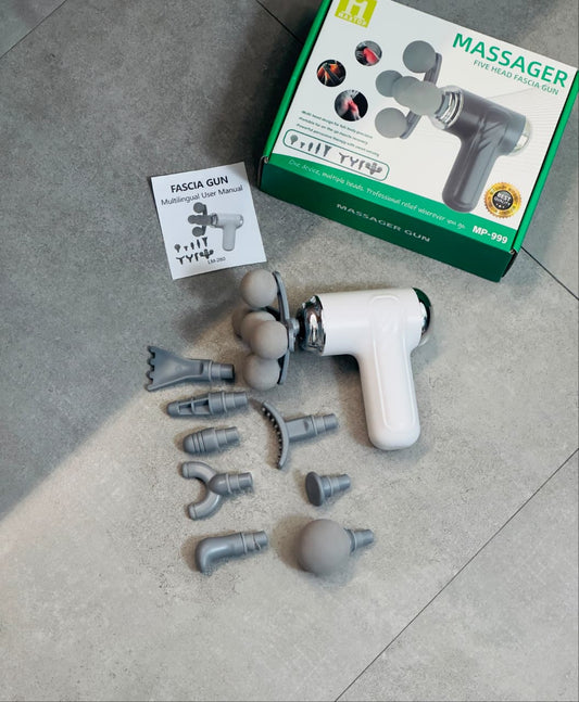 Massage Gun | Portable | 5 heads | Premium