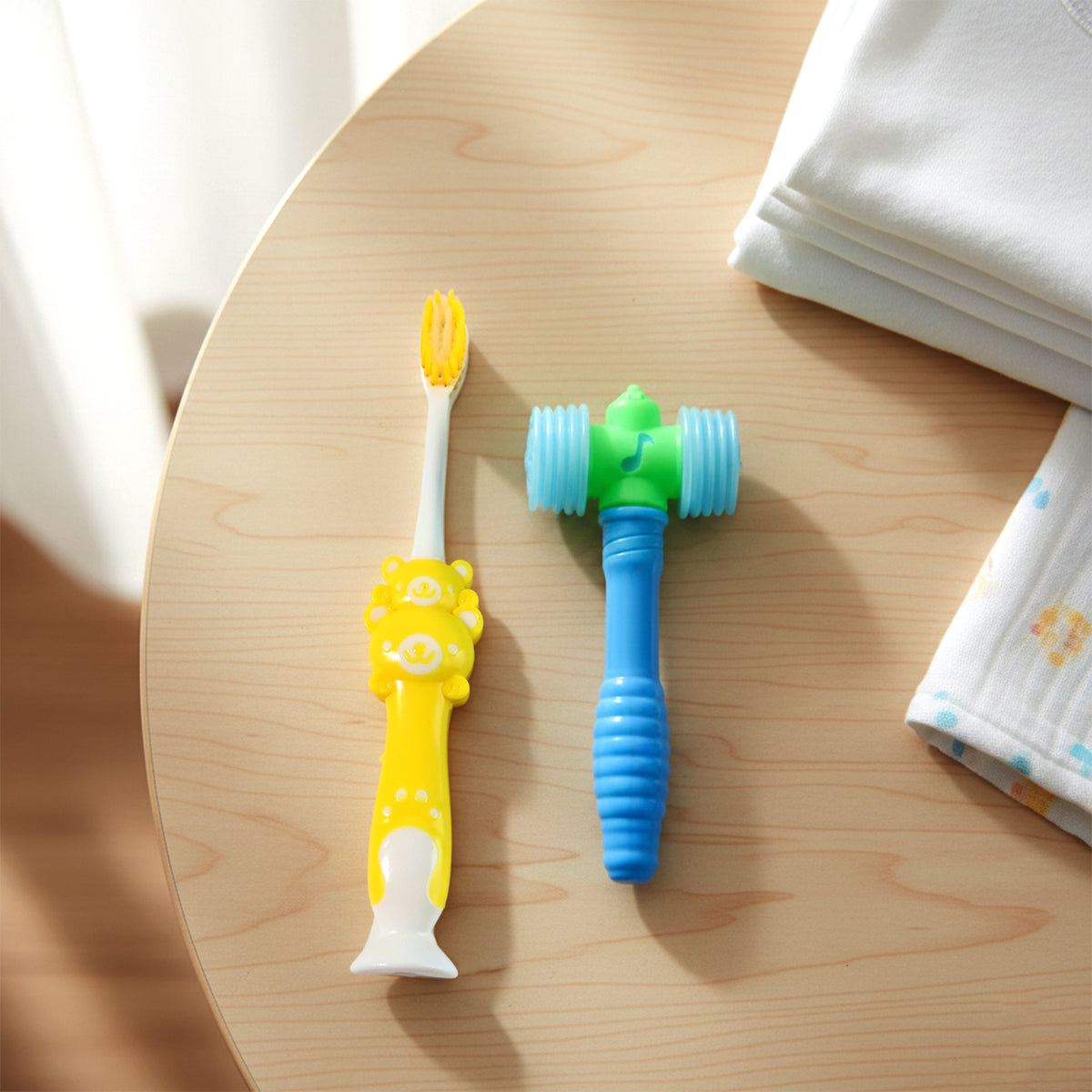 Kids Toothbrush And Hammer Toy Set