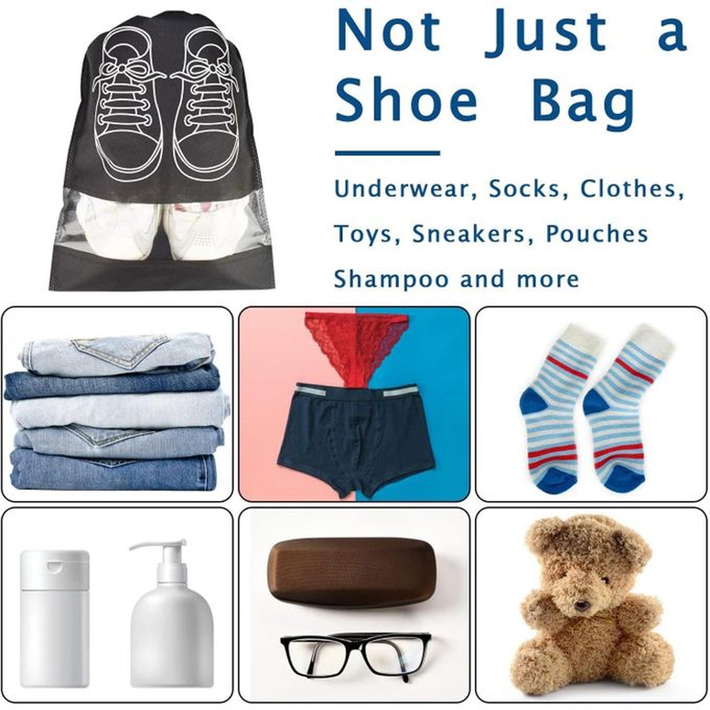 Travel Portable Bag Shoes Storage Bag (1 Pc )